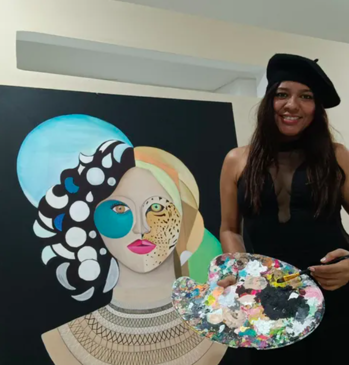 Imagem de Lina Martínez Sánchez artista colombiana Montería